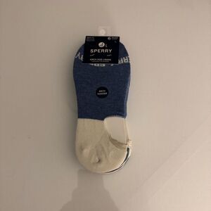 Sperry Socks Mens 6 Pack Ped No Show Arch Hugger